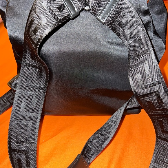 Versace. Nylon Palazzo Medusa Backpack with Dust Bag - Picture 6 of 13